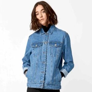 Oversized Denim Jean Jacket